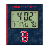 Boston Red Sox Personalized Hatch Wall Clock