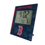 Boston Red Sox Personalized Hatch Wall Clock