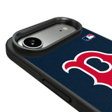 Boston Red Sox Personalized Stripe Bump Phone Case for Apple iPhone