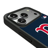 Boston Red Sox Personalized Stripe Bump Phone Case for Apple iPhone