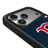 Boston Red Sox Personalized Stripe Bump Phone Case for Apple iPhone