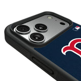 Boston Red Sox Personalized Stripe Bump Phone Case for Apple iPhone