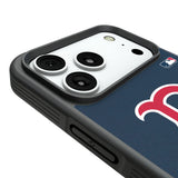 Boston Red Sox Personalized Stripe Bump Phone Case for Apple iPhone