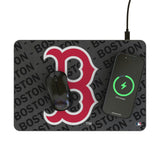 Boston Red Sox Personalized Tilt 15-Watt Wireless Charger and Mouse Pad