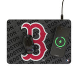 Boston Red Sox Personalized Tilt 15-Watt Wireless Charger and Mouse Pad