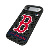 Boston Red Sox Personalized Tilt Bump Phone Case for Apple iPhone