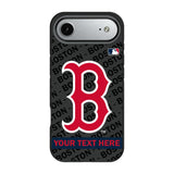 Boston Red Sox Personalized Tilt Bump Phone Case for Apple iPhone