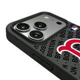 Boston Red Sox Personalized Tilt Bump Phone Case for Apple iPhone