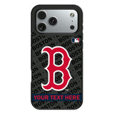 Boston Red Sox Personalized Tilt Bump Phone Case for Apple iPhone