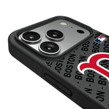 Boston Red Sox Personalized Tilt Bump Phone Case for Apple iPhone