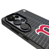 Boston Red Sox Text Backdrop MagSafe Compatible Phone Case for Samsung Galaxy 26 Series