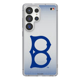 Brooklyn Dodgers 1949-1957 - Cooperstown Collection Linen Clear Phone Case for Samsung Galaxy