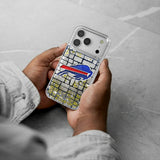Buffalo Bills Brick Glitter Phone Case for Apple iPhone