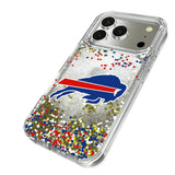 Buffalo Bills Confetti Glitter Phone Case for Apple iPhone
