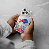 Buffalo Bills Confetti Glitter Phone Case for Apple iPhone