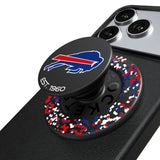 Buffalo Bills Confetti PopSockets Magnetic Phone Grip and Stand