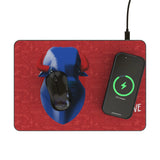 Buffalo Bills Deco 15-Watt Wireless Charger and Mouse Pad