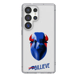 Buffalo Bills Deco Clear Phone Case for Samsung Galaxy