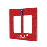 Buffalo Bills Deco Hidden-Screw Light Switch Plate