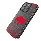 Buffalo Bills Historic Collection Linen Black Bling Phone Case for Apple iPhone