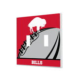 Buffalo Bills Historic Collection Passtime Hidden-Screw Light Switch Plate