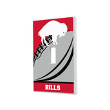Buffalo Bills Historic Collection Passtime Hidden-Screw Light Switch Plate