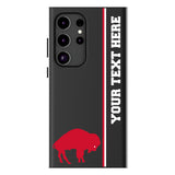 Buffalo Bills Historic Collection Personalized Sidebard MagSafe Compatible Phone Case for Samsung Galaxy