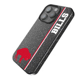 Buffalo Bills Historic Collection Sidebar Black Bling Phone Case for Apple iPhone