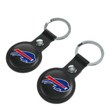 Buffalo Bills Insignia Black Airtag Holder 2-Pack