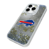 Buffalo Bills Linen Glitter Phone Case for Apple iPhone