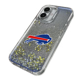 Buffalo Bills Linen Glitter Phone Case for Apple iPhone
