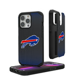 Buffalo Bills Linen Rugged Phone Case for Apple iPhone