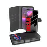Buffalo Bills Monocolor Tilt Wallet Phone Case for Samsung Galaxy