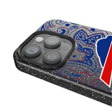 Buffalo Bills Paisley Black Bling Phone Case for Apple iPhone