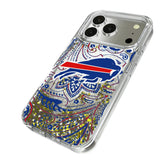 Buffalo Bills Paisley Glitter Phone Case for Apple iPhone