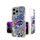 Buffalo Bills Paisley Glitter Phone Case for Apple iPhone