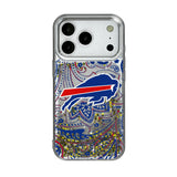 Buffalo Bills Paisley Glitter Phone Case for Apple iPhone