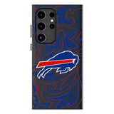 Buffalo Bills Paisley MagSafe Compatible Phone Case for Samsung Galaxy