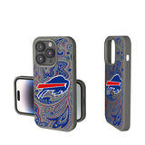 Buffalo Bills Paisley Soft Touch Phone Case for Apple iPhone