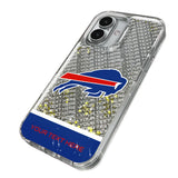 Buffalo Bills Personalized EndZone Plus Glitter Phone Case for Apple iPhone