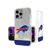 Buffalo Bills Personalized EndZone Plus Glitter Phone Case for Apple iPhone