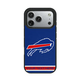 Buffalo Bills Personalized Stripe Bump Phone Case for Apple iPhone 17 Series