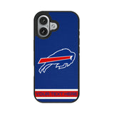 Buffalo Bills Personalized Stripe Bump Phone Case for Apple iPhone 17 Series