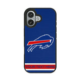 Buffalo Bills Personalized Stripe Bump Phone Case for Apple iPhone