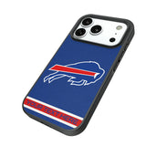 Buffalo Bills Personalized Stripe Bump Phone Case for Apple iPhone