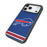 Buffalo Bills Personalized Stripe Bump Phone Case for Apple iPhone