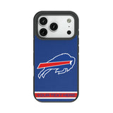 Buffalo Bills Personalized Stripe Bump Phone Case for Apple iPhone