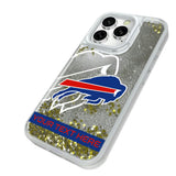 Buffalo Bills Personalized Tilt Glitter Phone Case for Apple iPhone