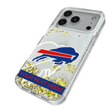 Buffalo Bills Personalized Tilt Glitter Phone Case for Apple iPhone