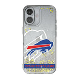 Buffalo Bills Personalized Tilt Glitter Phone Case for Apple iPhone